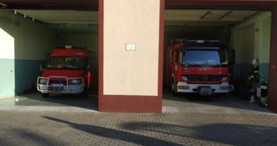 nowy samochód strażacki w Maleni