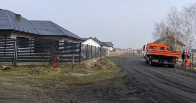 budowa drogi na osiedlu truskawkowym w Buczku