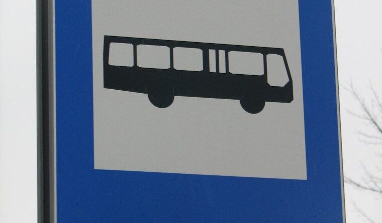 Znak autobus przysanek